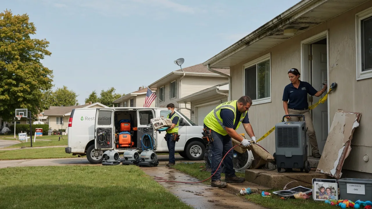 Water Damage Restoration in Benzonia, MI near me